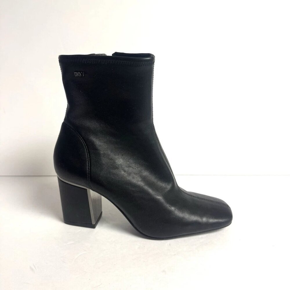 DKNY Womens Cavale Bootie Black Size 6.5 M